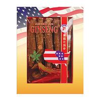 HSU’s Ginseng SKU 0139-4 | Red Jumbo | Cultivated Red American Ginseng from Marathon County, Wisconsin USA | 許氏花旗紅參巨大號 | 4oz Box, 西洋参