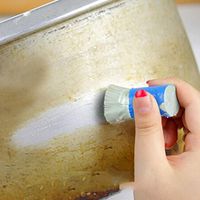 HuntGold 4X Kitchen Rust Remover Cleaning Tool Stainless Steel Metal Brush(random color)