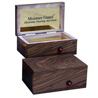 Moisture Guard Electronic Hearing Aid Dryer - American Black Walnut