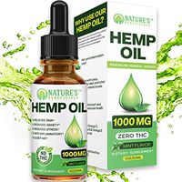 Organic Hemp Oil 1000MG - Ultra-Premium Pain Relief Anti-Inflammatory, Stress & Anxiety Relief, Joint Support, Sleep Aid, Omega Fatty Acids 3 6 9, Non-GMO Ultra-Pure CO2 Extracted Extract Drops