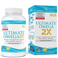 Nordic Naturals Ultimate Omega 2X - Extra Omega-3s Support Heart, Brain, and Immune Health*, 90 Count