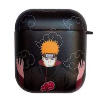 WerNerk Naruto Shippuden Airpods Case Cover, Compatible with Airpods 1/2 Cute Case, 3D Anime Character Silicone Airpod Accessories Cover and Skin(Style 11)