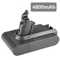 [Upgraded 4800mAh] 21.6v Replacement for Dyson Battery V6 595 650 770 880 DC58 DC59 DC61 DC62 Animal DC72 Series Li-ion Handheld Vacuum 21.6 Volt Batteries