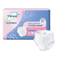 Tena Underwear for Women Heavy-Absorbency, Small/Medium, 72/Case