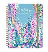 Lilly Pulitzer Jumbo 17 Month Hardcover Agenda, Personal Planner, 2018-2019 (Catch The Wave)