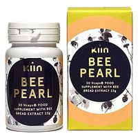 Kiin Bee Pearl - 100% Organic and Natural Food Supplement with Raw Bee Bread Extract - Metabolism Booster & Immune Support - High in Vitamins, Minerals, Essential Amino Acids & Antioxidants - 30 Caps
