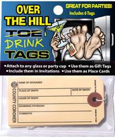 Hollywood Effects Over The Hill Toe/Drink Tags