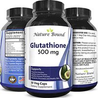 Pure Glutathione Whitening pills Supplement Benefits - Skin Amino Acids + Antioxidants - Food Grade Natural liposomal Capsules - Best for Women and Men - USA Made by Nature Bound
