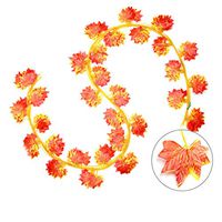 Meet&sunshine Decoration Furniture Simulation Plant Leaf Winding Trunk Rattan Tree (C)