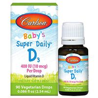 Carlson Laboratories Super Daily D3 for Baby, 0.3 Pound