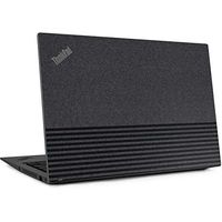 Skinit Decal Laptop Skin for Thinkpad X1 Carbon (6th Gen 2018) - Officially Licensed Originally Designed Black and Grey Stripes Design