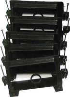 Arlington LVN1 Low Voltage Mounting Bracket W/ Nails, 1-Gang, Black, 5-Pack