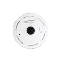 Winnerflag IP Camera Wireless Wifi 360 Degree Panoramic 2.0 Megapixel 1080P 2.4GHZ Security Camera Super Wide Angle Support IR Night Motion Detection Keep Your Pet & Home Safe