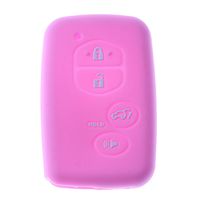 Dolity Newly Improved Car Remote Smart Key Cover for TOYOTA Venza - Pink