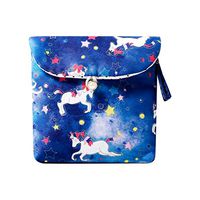 Klions Mini Wet Bags, Ideal for Reusable Menstrual Cloth Pads and Cups, Breast Pads, Incontinence Underwear or Diaper Wet Dry Washable Storage Bag