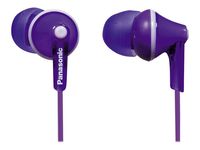 Panasonic Wired Earphones - Wired, Purple (RP-HJE125-V)