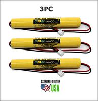 3pc Gold Peak/DANTONA GP2800-RD Replacement Battery