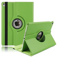 TechCode iPad Pro 12.9 Inch 2017 Cover, 360 Degrees Rotating Magnetic PU Leather with Stand Smart Case Cover for Apple 2nd Generation iPad Pro 12.9 Inch 2017 Tablet (iPad Pro 12.9 2017, Green)