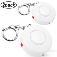 ANRUI 120 dB SOS Emergency Personal Alarm Keychain with LED Flashlight Portable Key Chain Safety Alarm for Elderly/Women/Kids 2pcs/Pack