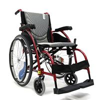 Karman Healthcare S-Ergo105F16RS Ergonomic Wheelchair-Rose Red