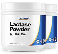 Nutricost Lactase Powder 500 Grams (2 Bottles)