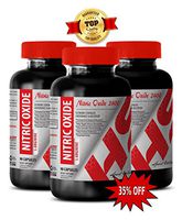 Nitric Oxide Increase Size and Length - Nitric Oxide L-ARGININE 2400MG - Boost Sexual Activity (3 Bottles)