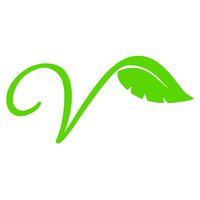 V Leaf Vegan Pride Vinyl Transfer Sticker Decal for Laptop/Car/Truck/Window/Bumper (4in x 1.9in (Laptop Size), Green)