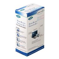 BP Cuff Manual Blood Pressure Monitor with Stethoscope by HEALTHLINE, Medical Home Blood Pressure Kit with BP Cuff and Stethoscope and Bag for Nurses and Adult