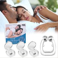 Anti Snore Devices, Anti Snoring 3PCS Silicone Magnetic Anti Snore Nose Clip, Stop Snoring Solution Professional Sleeping Aid Relieve Snore for Men Women