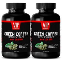 Garcinia Cambogia Slim and Pure Detox max - Green Coffee Bean Extract with GCA 800 - Reduces high Blood Pressure (2 Bottles - 120 Capsules)