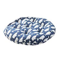 Meidexian888 Linen Seat Cushion,Great White Shark Chair Cushion Round Cotton Upholstery Soft Padded Cushion Pad Seat Cushion for Office Home Or Car (Multicolor, B)
