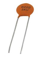 CAPACITOR CERAMIC DISC 15PF 1000V 10% RADIAL LEAD