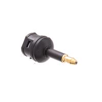 CableWholesale Digital Audio Adapter, Digital Optical (Toslink) Female to 3.5mm Mini Optical Male
