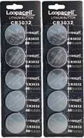 Loopacell CR3032 CR 3032 Lithium 3V 10 Batteries