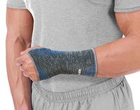 Mueller 4-Way Stretch Premium Knit Wrist Support with Thermo Reactive Technology, Small/Medium