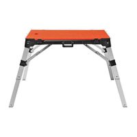 4 in 1 Multi-Function Portable Folding Work Bench-Workbench/Scaffold Platform/Creeper Carrier/Hand Truck