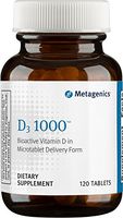 Metagenics D3 1000™ – Vitamin D Supplement 1,000 IU (25 mcg) – Support for Bone, Cardiovascular, and Immune Health* | 120 Count