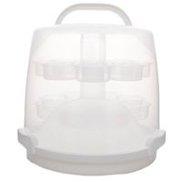 Cupcake Carrier Food Storage Cake Keeper Cake Box For Party/Wedding -A8