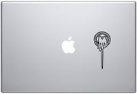 Hand of King Lapel Game of thrones - Laptop Skin Vinyl Decal Sticker for MacBook Pro 13" - and other Apple Laptop - Car and Windows - Size 4 Inches tall