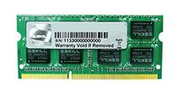 2GB G.Skill DDR3 PC3-10666 CL9 SQ Series single laptop memory module