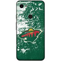 Skinit Decal Phone Skin for Google Pixel 3a XL - Officially Licensed NHL Minnesota Wild Frozen Design