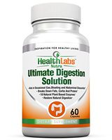 Health Labs Nutra Digestive Enzymes 30 Day Supply New Formula Now with Resveratrol, Aloe and Senna Digestive Enzymes for Irritable Bowel Syndrome Strongest on The Market 18 All Natural Enzymes