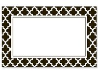 50 pack Geo Graphics Tiles BlackNo Sentiment Enclosure Cards (20 unit, 50 pack per unit.)