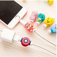 Assorted Lightning Charger Data Protective Cable Saver Protector (6 Packs) for Apple iPhone Laptop Macbook Charge Cable Saver and Fixer Charge Cable Saver