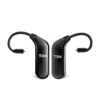 OKCSC BT20 Bluetooth 5.0 Earphone Cable,Wireless Earbuds Ear Hook Adapter,MMCX Cable Detachable in Ear Headset Connector 6 Hours Playback for SHURE SE215 SE315 SE846(MMCX Jack)