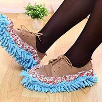 Dickin Creative Superfine Fiber Lazy Cleaning Wipe Mopping Floor Shoe Cover Dust Cloths