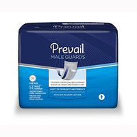 Prevail® Male Guards Extra Absorbency Size: 6" x 13" 14/Bag