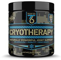 T6 Cryotherapy - Natural Joint Support Supplement | Arthritis Pain Relief, Anti Inflammatory Cartilage Repair & Bone Strength | Type 2 Collagen Pills + Curcumin with Bioperine + Boswellia Extract,30Sv