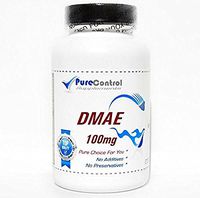DMAE 100mg // 200 Capsules // Pure // by PureControl Supplements