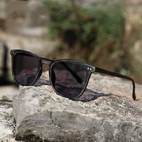 ElectroOptix Smart Anti-Fatigue Reading Glasses, Outdoor Color-Changing Resin Radiation-Proof Sunglasses, Imitation Wood Grain HD Reading Reading Glasses, Parents' Best Gift ZDDAB